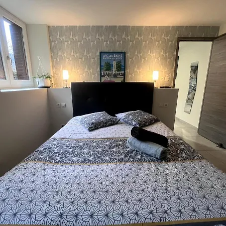 Apartment T2 With Private Garden And Parking Le Victor Aix-les-Bains
